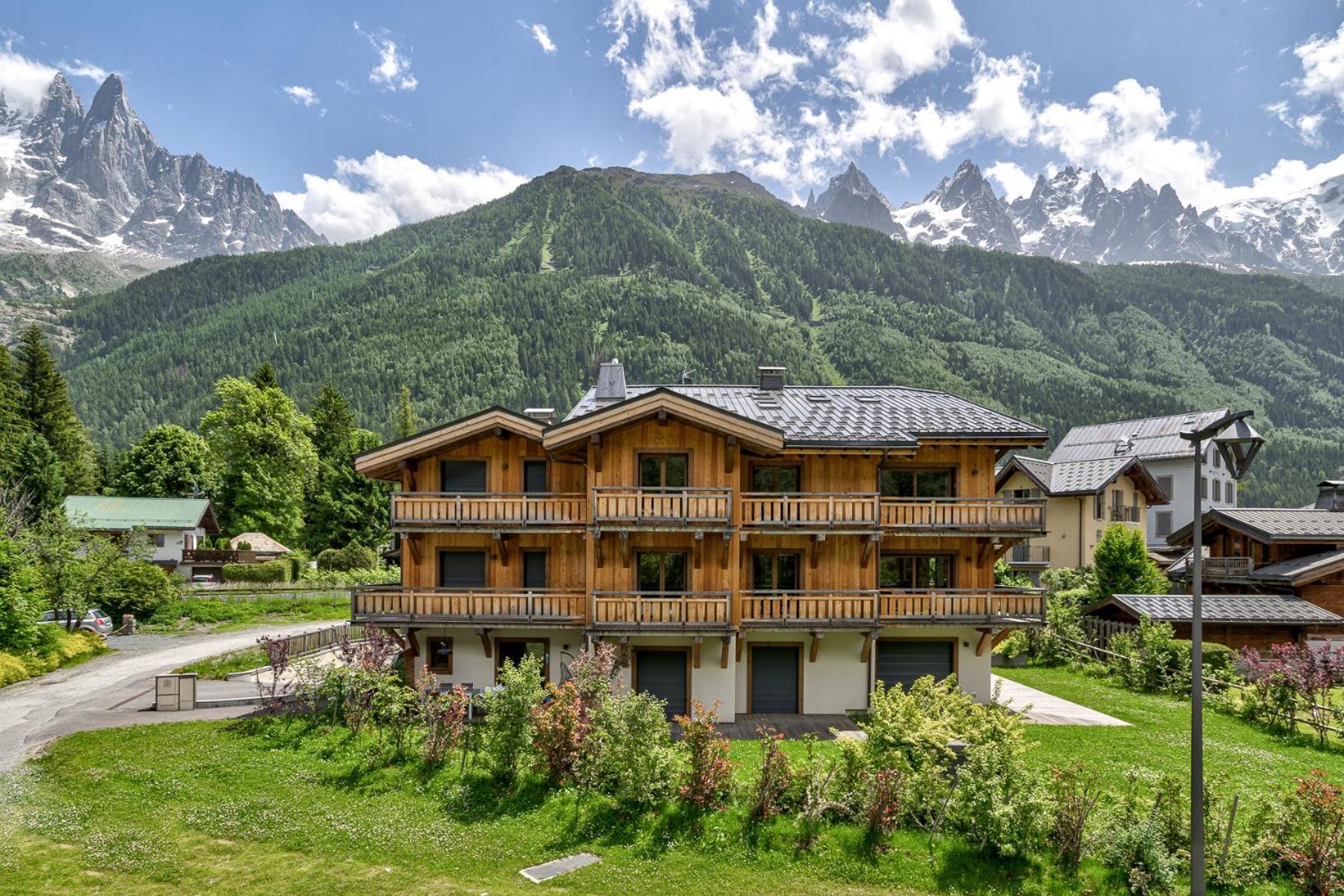 Residence Le Green Chamonix Bagian luar foto
