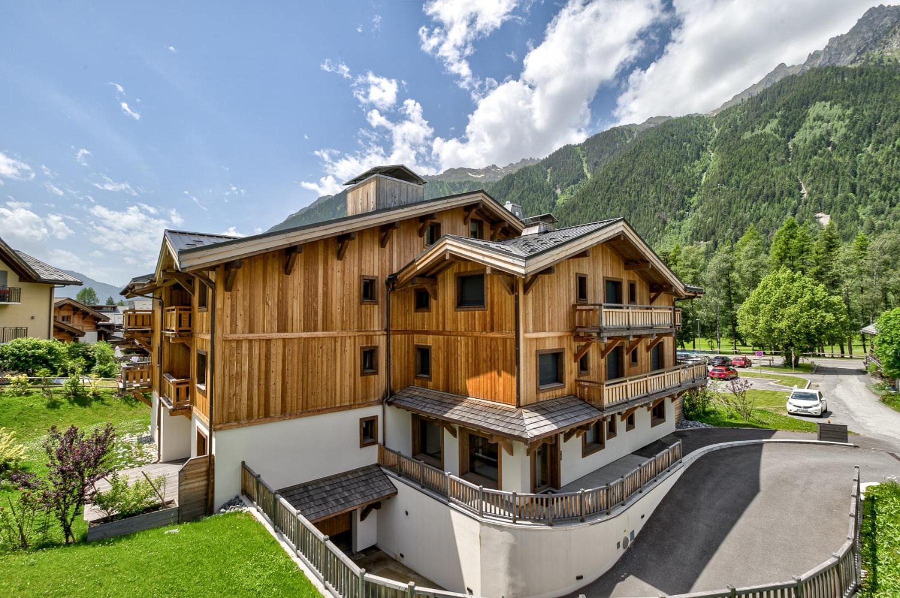 Residence Le Green Chamonix Bagian luar foto